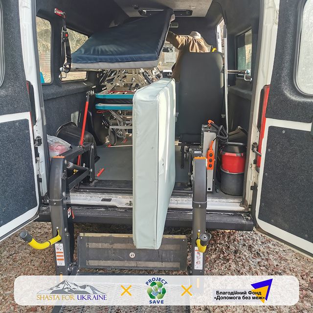 Medical equipment for Pyriatyn hospital